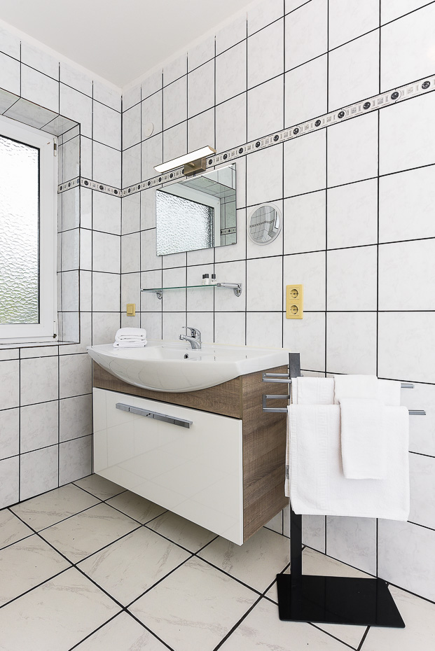 Ferienwohnung „Ebbe“ - Badezimmer