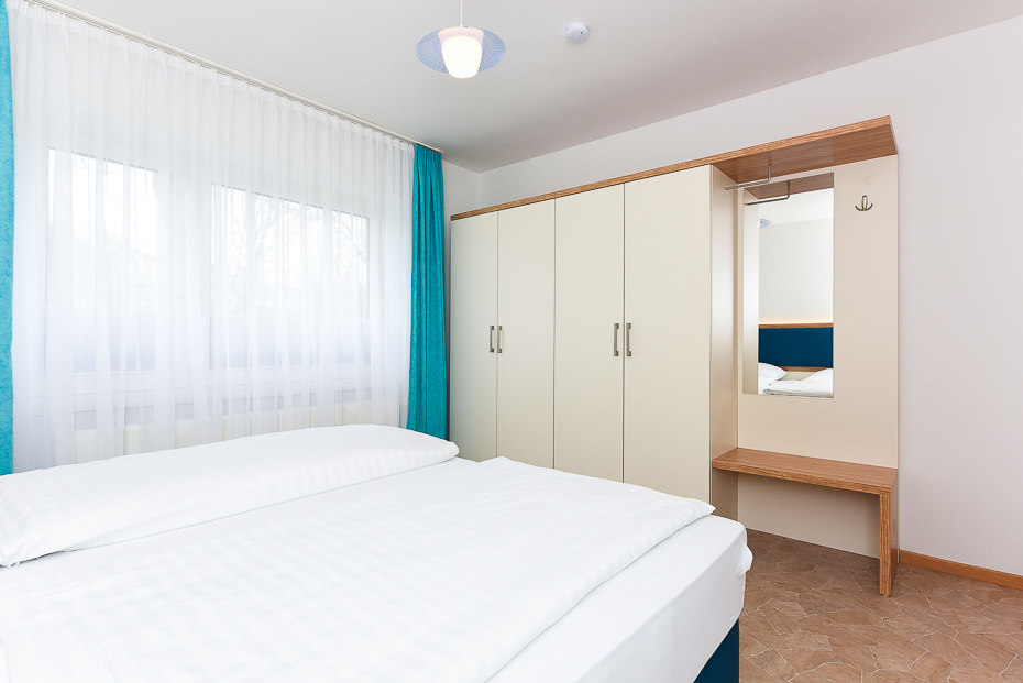 Ferienwohnung „Im Watt“ - Schlafzimmer 1