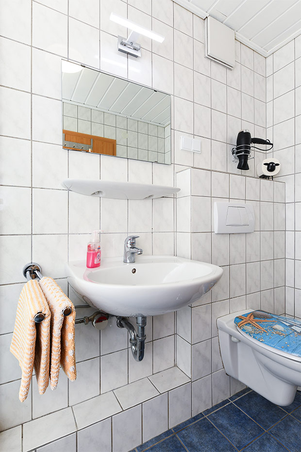 Ferienwohnung „Terra“ - Badezimmer