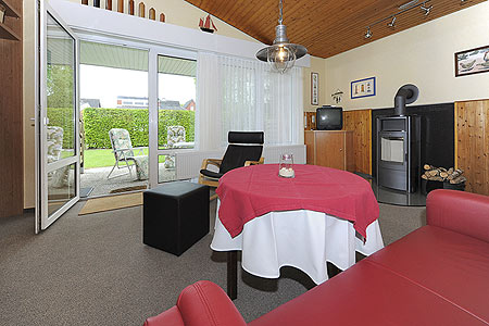 Ferienhaus „Lüttje Huus“ - Wohnzimmer