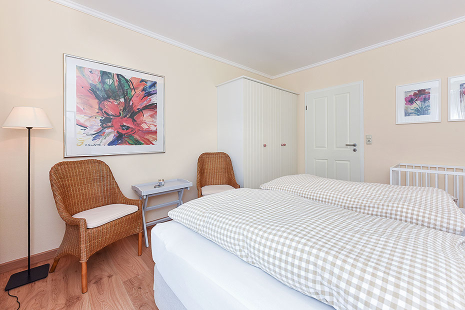 Ferienwohnung „Töwernüst“ - Schlafzimmer 1