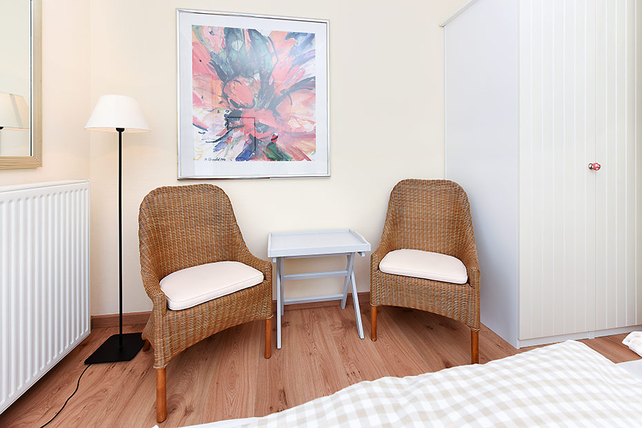 Ferienwohnung „Töwernüst“ - Schlafzimmer 1