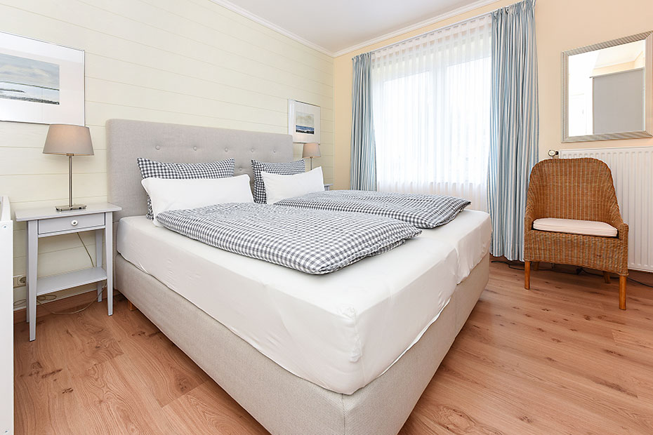 Ferienwohnung „Leevennüst“ - Schlafzimmer 1