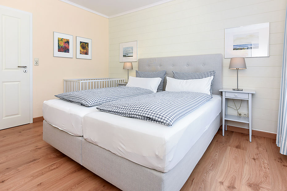 Ferienwohnung „Leevennüst“ - Schlafzimmer 1