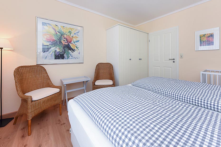 Ferienwohnung „Leevennüst“ - Schlafzimmer 1