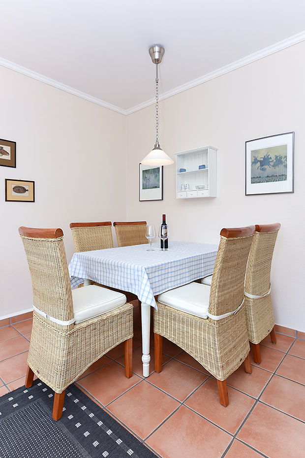 Ferienwohnung „Leevennüst“ - Wohnzimmer