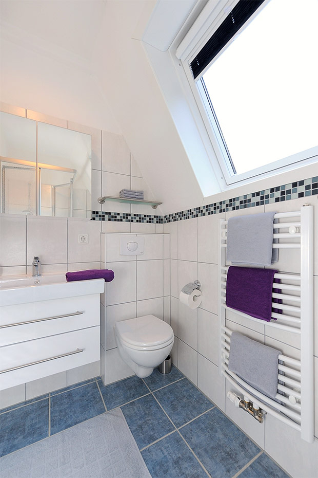 Ferienhaus „Yachthafen“ - Badezimmer