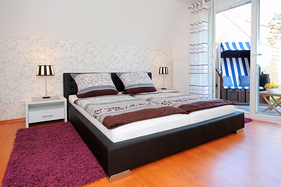 Ferienhaus „Yachthafen“ - Schlafzimmer 1