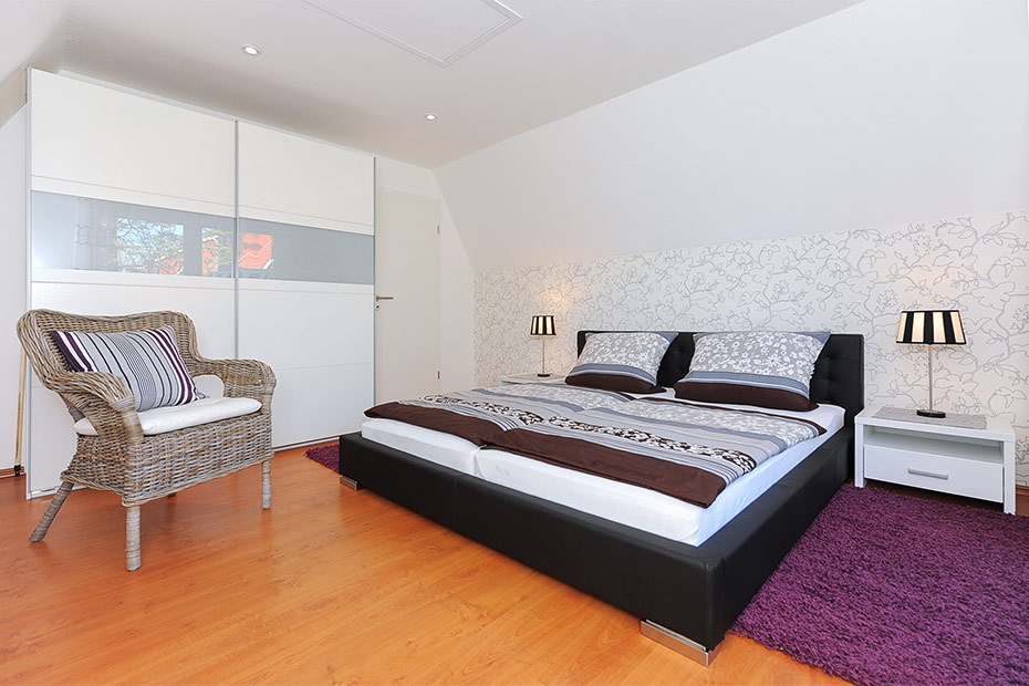 Ferienhaus „Yachthafen“ - Schlafzimmer 1