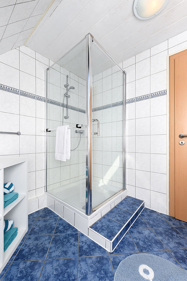 Ferienwohnung „kleine Krabbe“ - Badezimmer