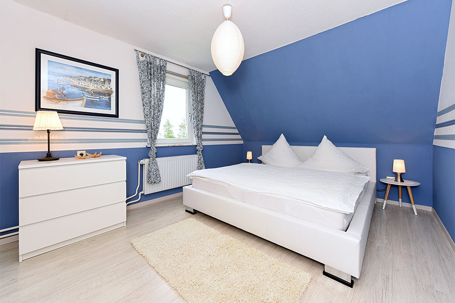 Ferienwohnung „kleine Krabbe“ - Schlafzimmer