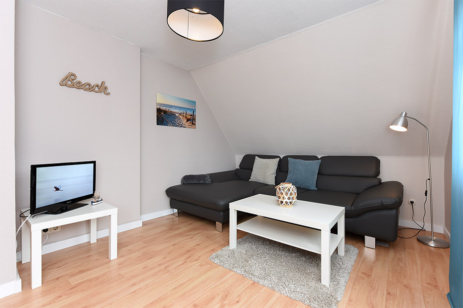 Ferienwohnung „kleine Krabbe“ - Wohnzimmer