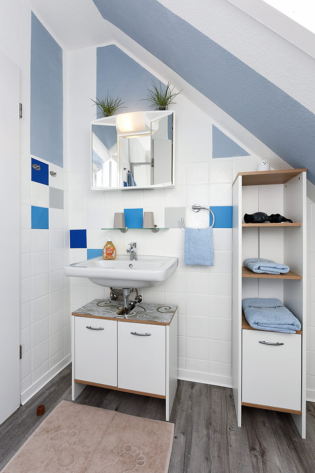 Ferienwohnung „Ankerplatz“ - Badezimmer