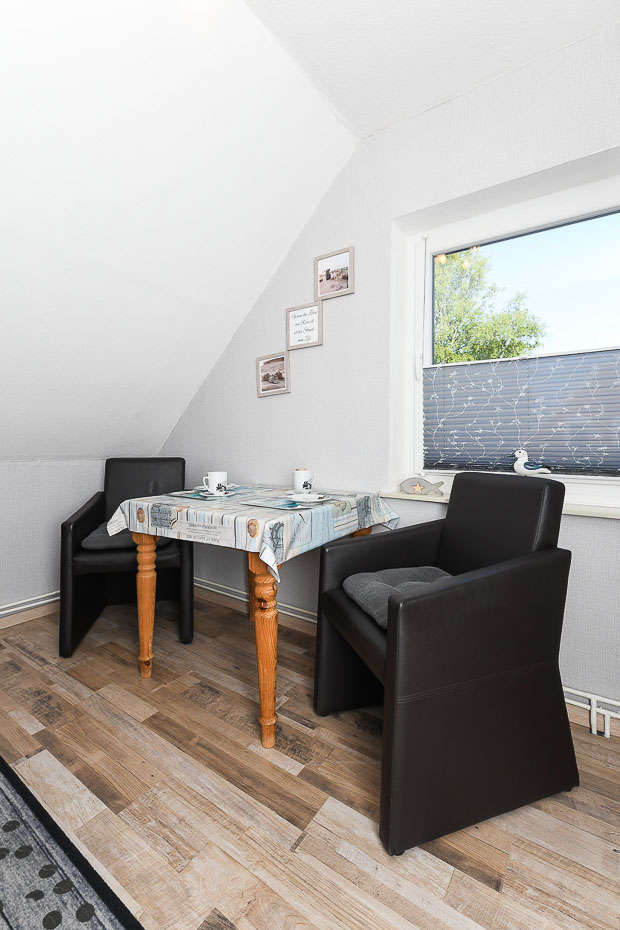 Ferienwohnung „Ankerplatz“ - Wohnraum/Küche