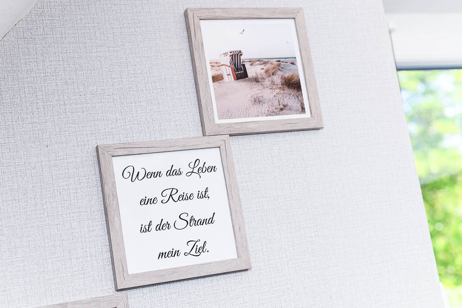 Ferienwohnung „Ankerplatz“ - Wohnraum/Küche