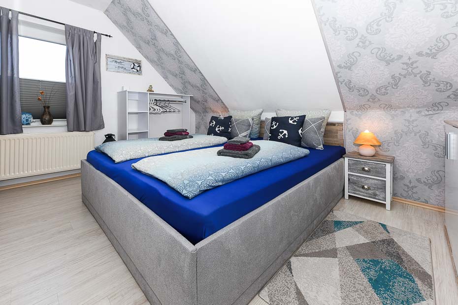 Ferienwohnung „Ankerplatz“ - Schlafzimmer