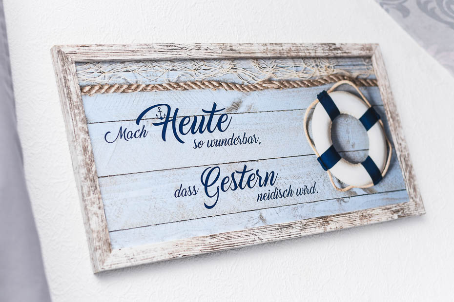 Ferienwohnung „Ankerplatz“ - Schlafzimmer