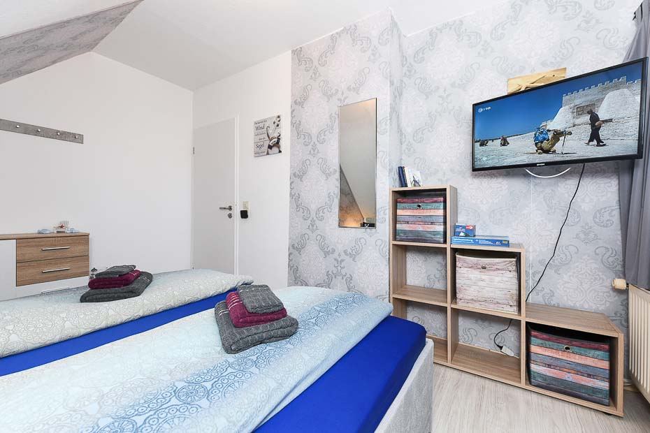 Ferienwohnung „Ankerplatz“ - Schlafzimmer