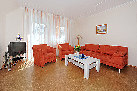 Ferienwohnung „Jörg“ - Wohnzimmer