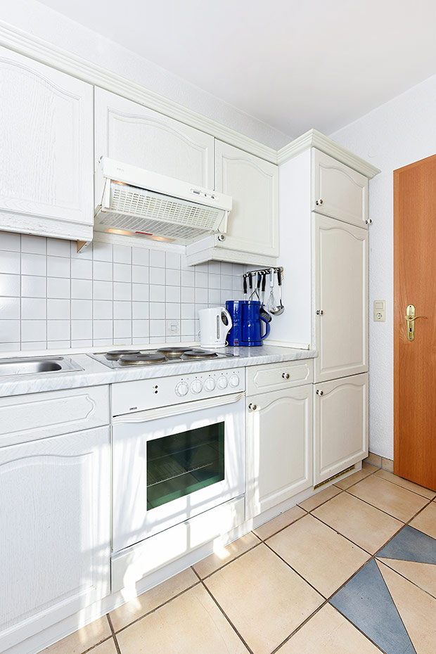 Ferienwohnung „Kornblume“ im „Haus Sassenhof“ - Küche