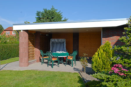 Ferienwohnung Haus „Abendstern“ - Terrasse