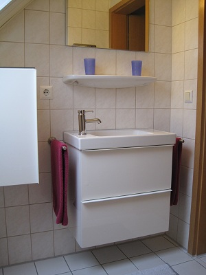 Ferienwohnung Haus „Abendstern“ - Badezimmer