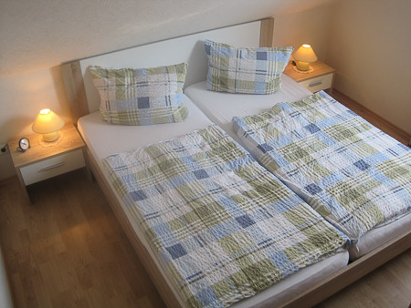 Ferienwohnung Haus „Abendstern“ - Schlafzimmer