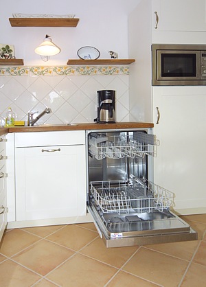 Ferienhaus „Altensieler Tief“ - Esszimmer und Küche