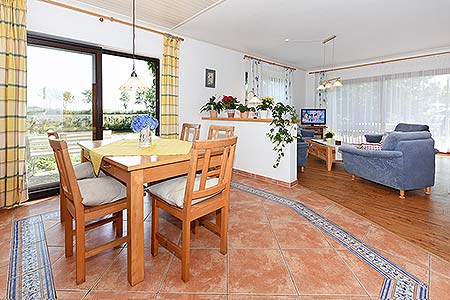 Ferienhaus „Esche“ - Wohnzimmer