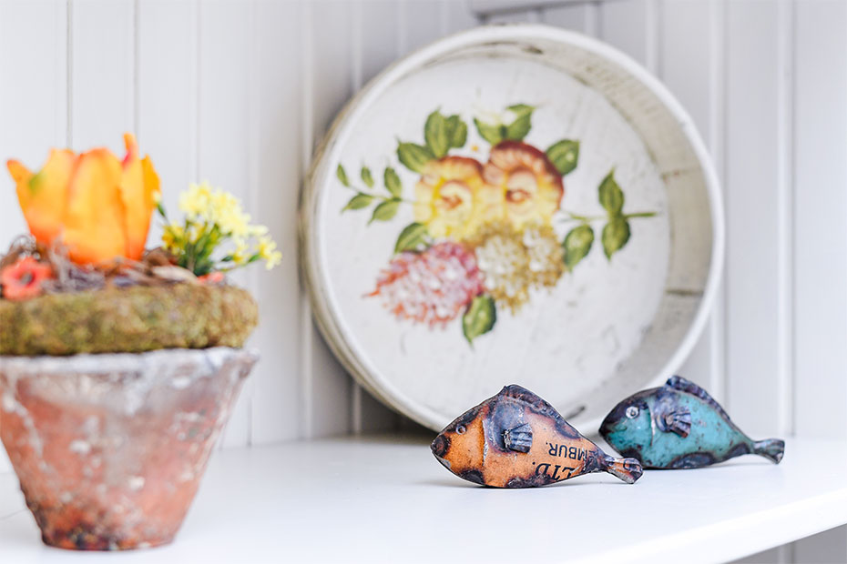 Ferienhaus „Hof Altensiel“ - Küche mit räumlich abgeteiltem Esszimmer im Erdgeschoss