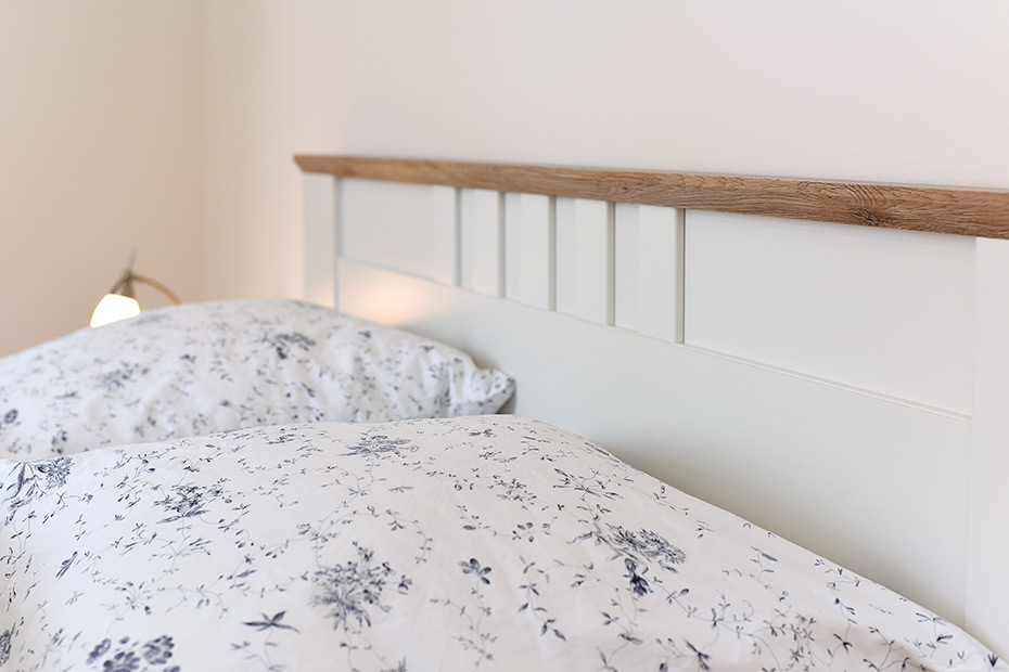 Ferienhaus „Hof Altensiel“ - Schlafzimmer 1 im Erdgeschoss