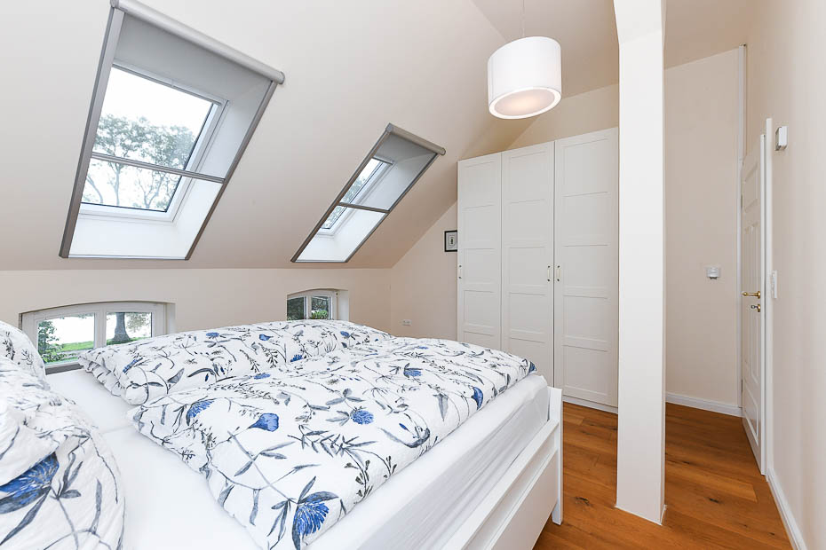 Ferienhaus „Hof Altensiel“ - Schlafzimmer 3 im Obergeschoss