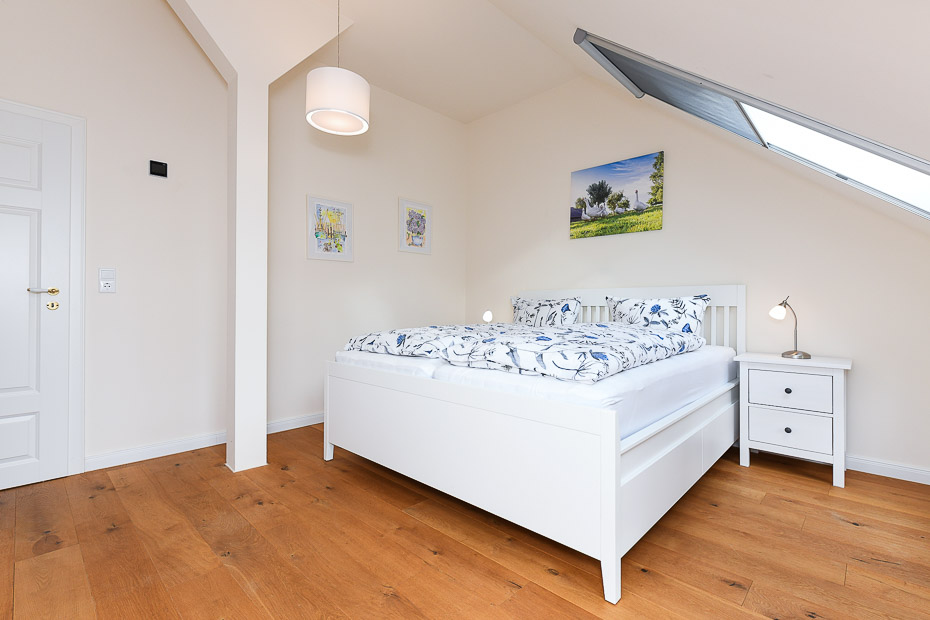 Ferienhaus „Hof Altensiel“ - Schlafzimmer 3 im Obergeschoss