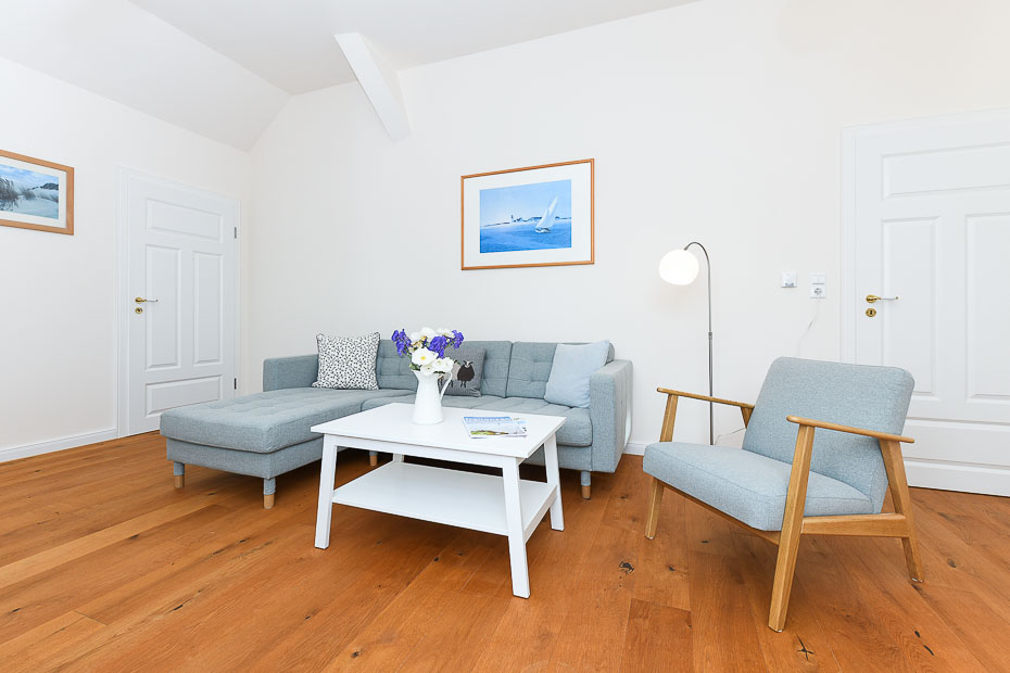 Ferienhaus „Hof Altensiel“ - Wohnzimmer im Obergeschoss