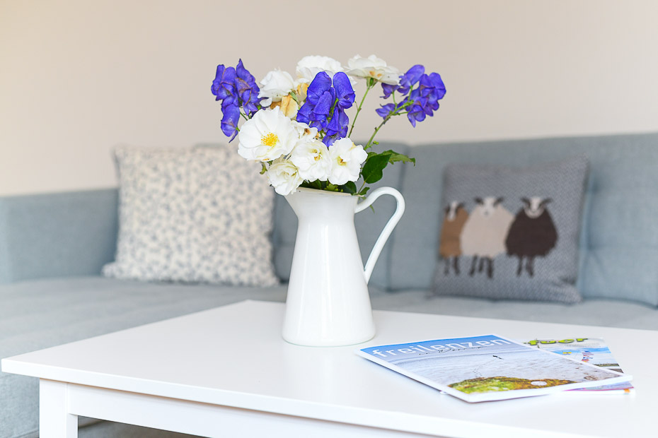 Ferienhaus „Hof Altensiel“ - Wohnzimmer im Obergeschoss