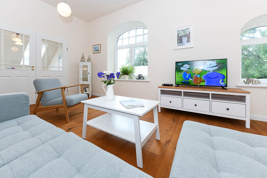 Ferienhaus „Hof Altensiel“ - Wohnzimmer im Obergeschoss