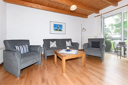 Ferienwohnung „Kirsche“ - Wohnzimmer