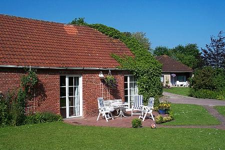 Ferienwohnung „Kirsche“ - Terrasse