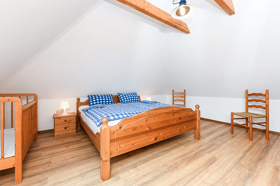 Ferienhaus „Historisches Backhaus“ - Schlafzimmer 1