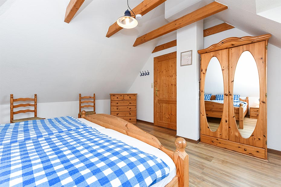 Ferienhaus „Historisches Backhaus“ - Schlafzimmer 1