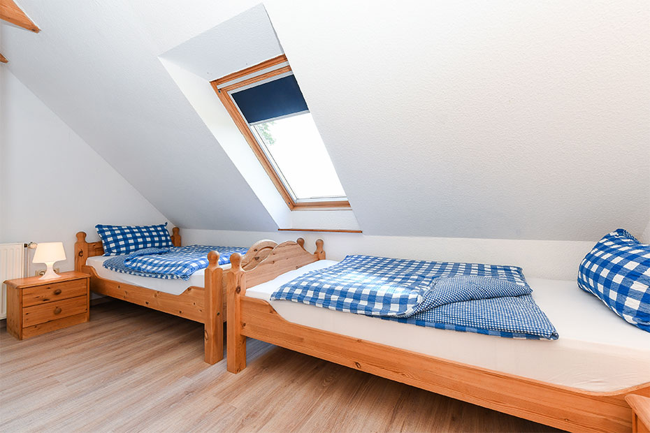 Ferienhaus „Historisches Backhaus“ - Schlafzimmer 2/Kinderzimmer