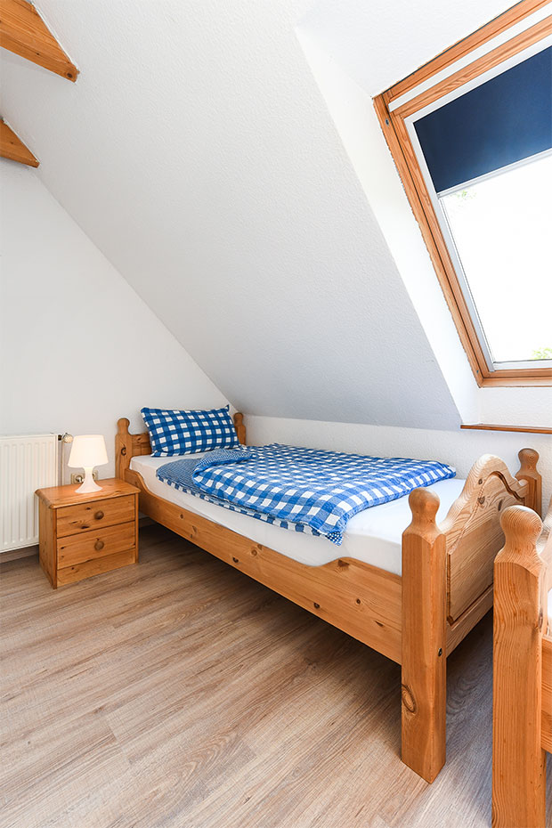 Ferienhaus „Historisches Backhaus“ - Schlafzimmer 2/Kinderzimmer