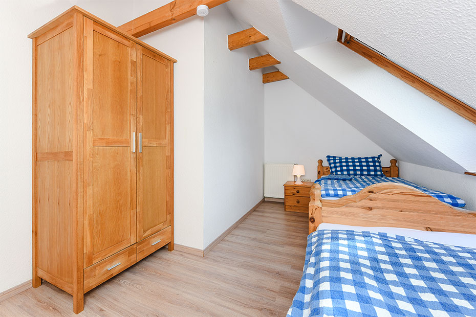 Ferienhaus „Historisches Backhaus“ - Schlafzimmer 2/Kinderzimmer