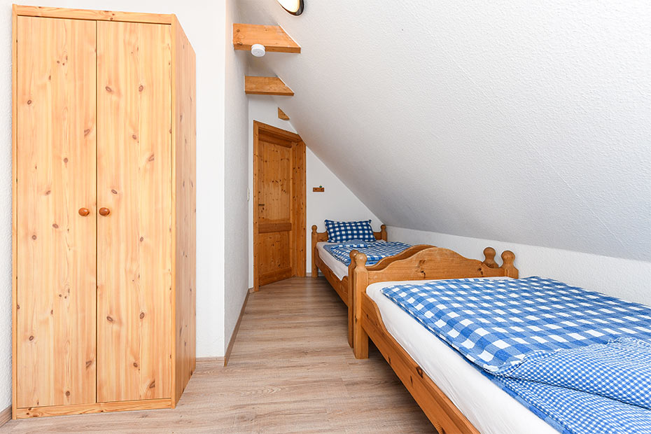 Ferienhaus „Historisches Backhaus“ - Schlafzimmer 3/Kinderzimmer