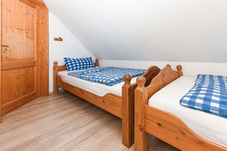 Ferienhaus „Historisches Backhaus“ - Schlafzimmer 3/Kinderzimmer