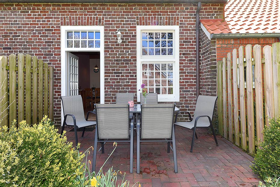 Ferienwohnung „Taubenschlag“ - Terrasse