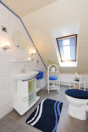 Ferienwohnung - Badezimmer