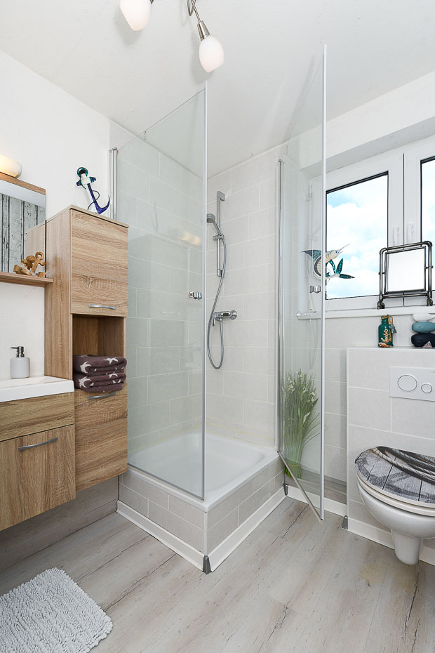 Ferienwohnung „Ankerplatz“ - Badezimmer