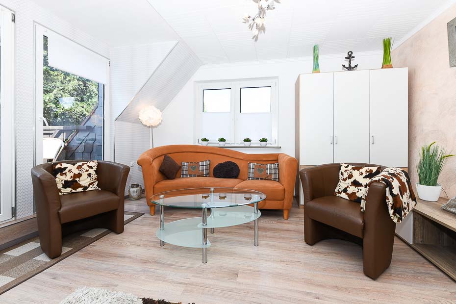 Ferienwohnung „Ankerplatz“ - Wohnzimmer