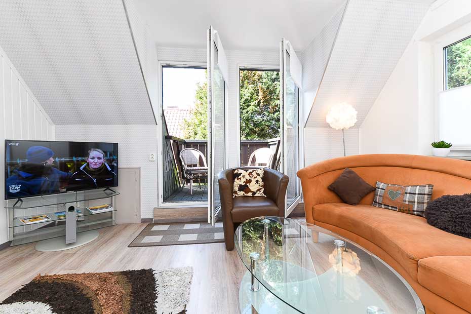 Ferienwohnung „Ankerplatz“ - Wohnzimmer